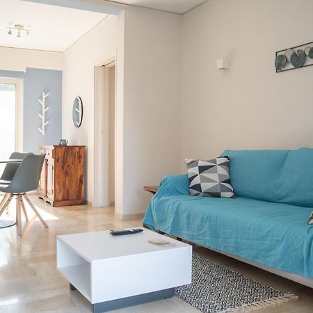 Naiads Nest - The Blue Wave Apartment Varkiza Bagian luar foto