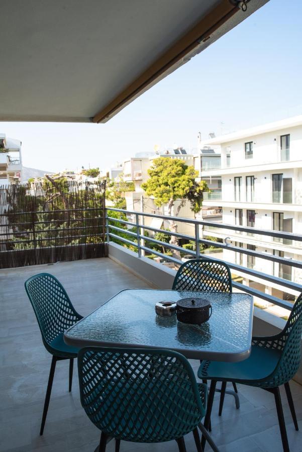 Naiads Nest - The Blue Wave Apartment Varkiza Bagian luar foto