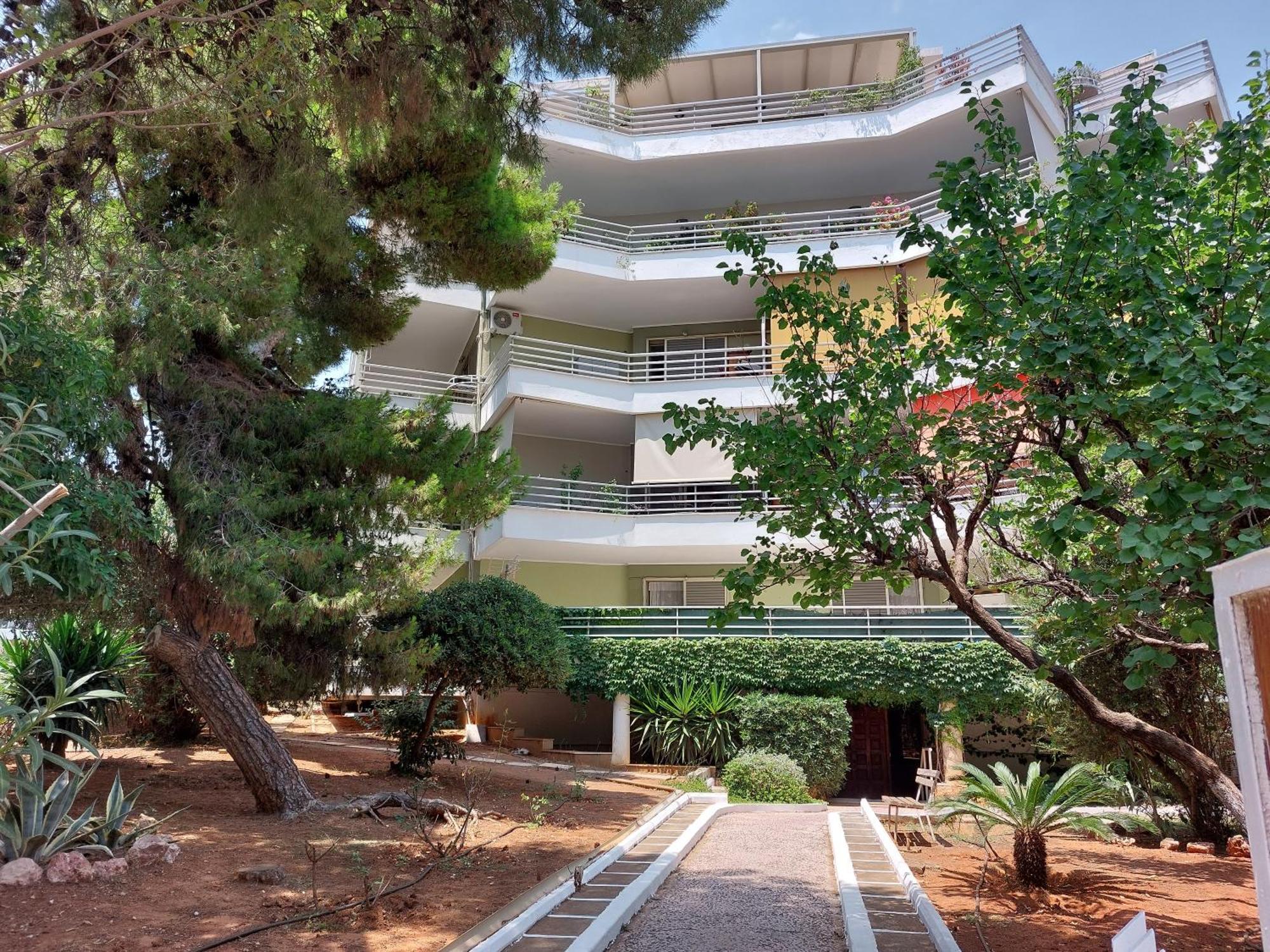 Naiads Nest - The Blue Wave Apartment Varkiza Bagian luar foto